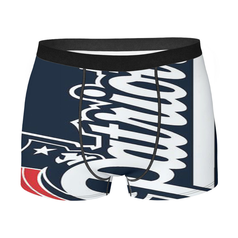 Nfl Patriots Logo Men'S Boxer Briefs