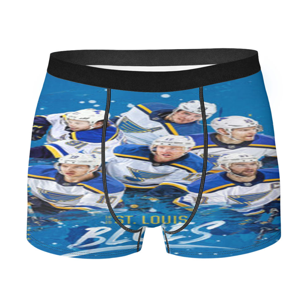 Nhl St Louis Blues Men'S Boxer Briefs