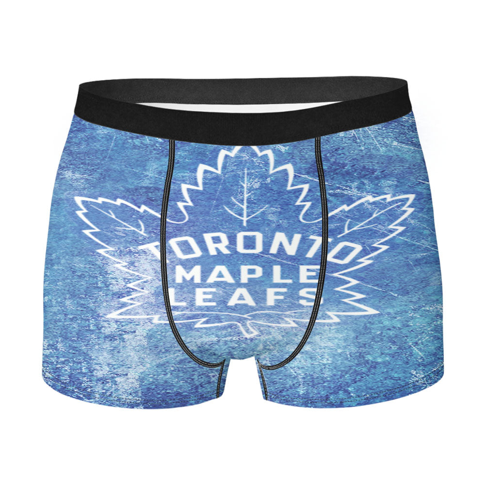 Nhl Toronto Maple Leafs Ice Logo Men'S Boxer Briefs