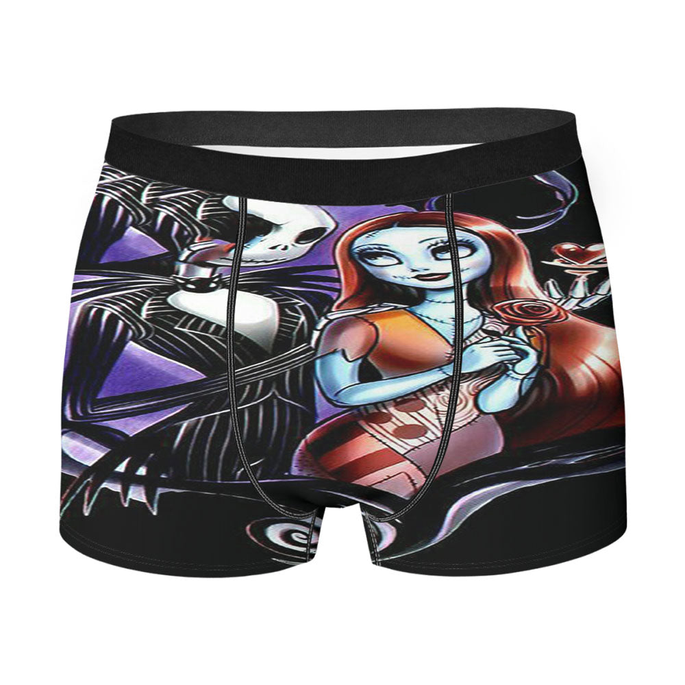 Nightmare Before Christmas Cartoon Men'S Boxer Briefs