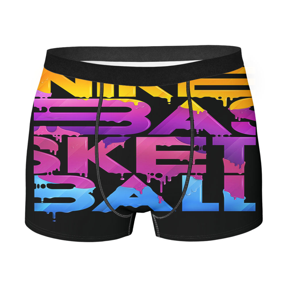 Nike Basket Ball Art Design Men'S Boxer Briefs