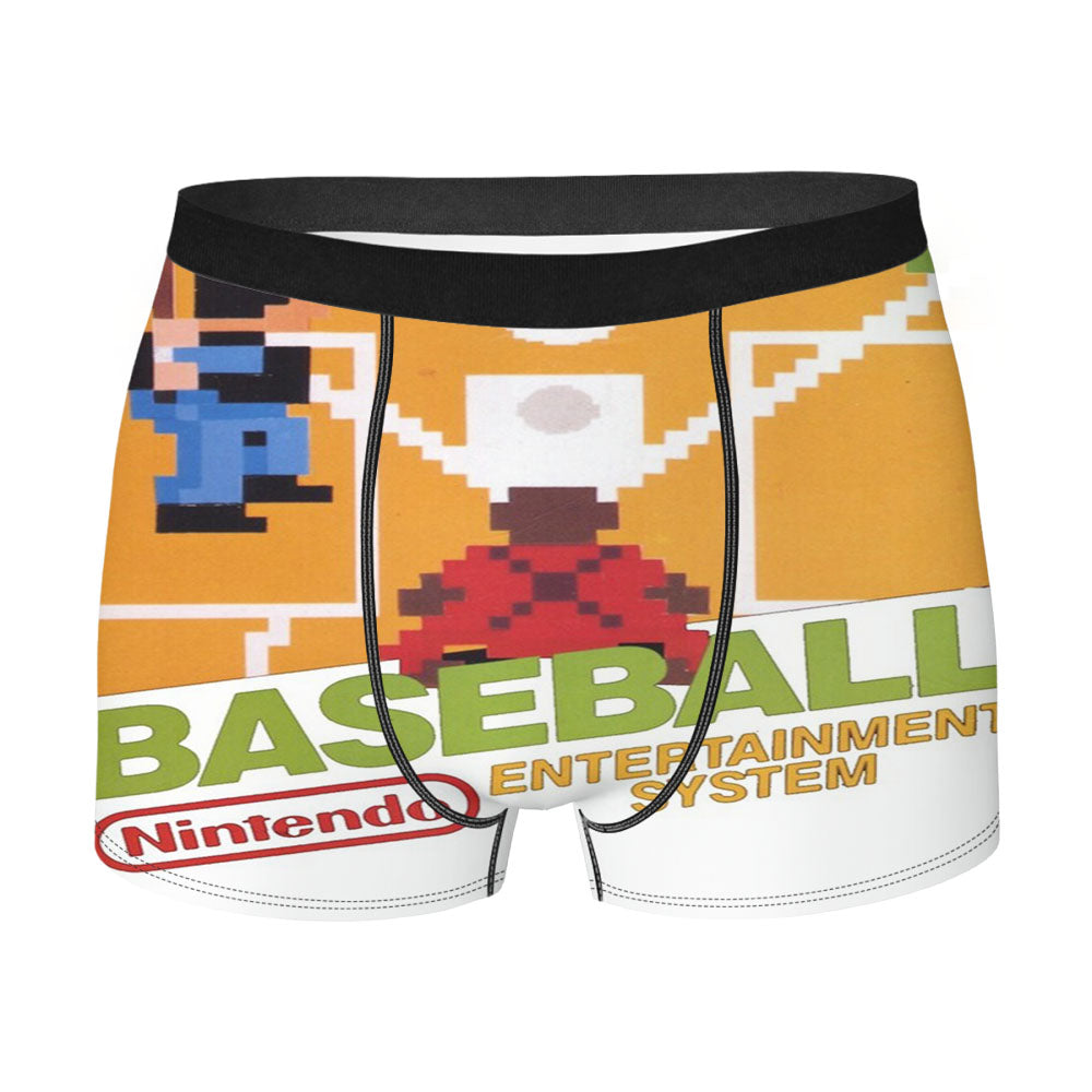 Nintendo Old Baseball Game Men'S Boxer Briefs