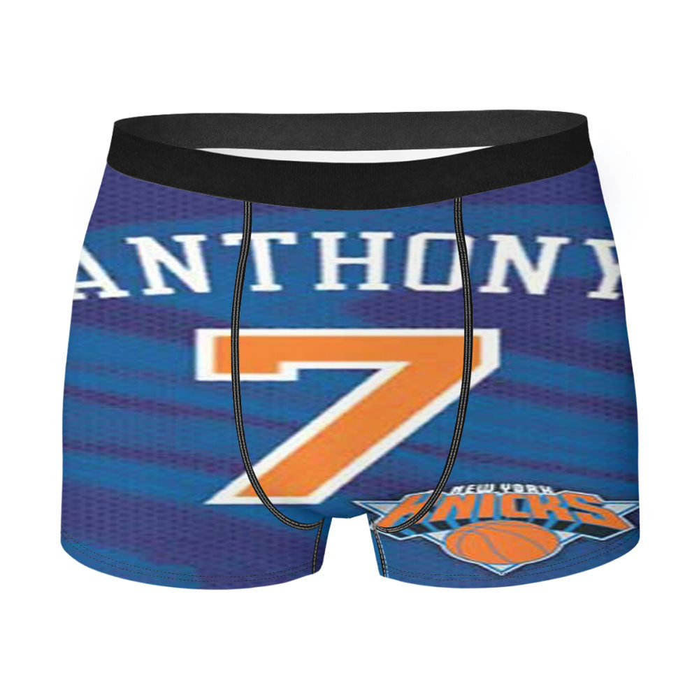 Ny Knicks Anthony 7 Men'S Boxer Briefs