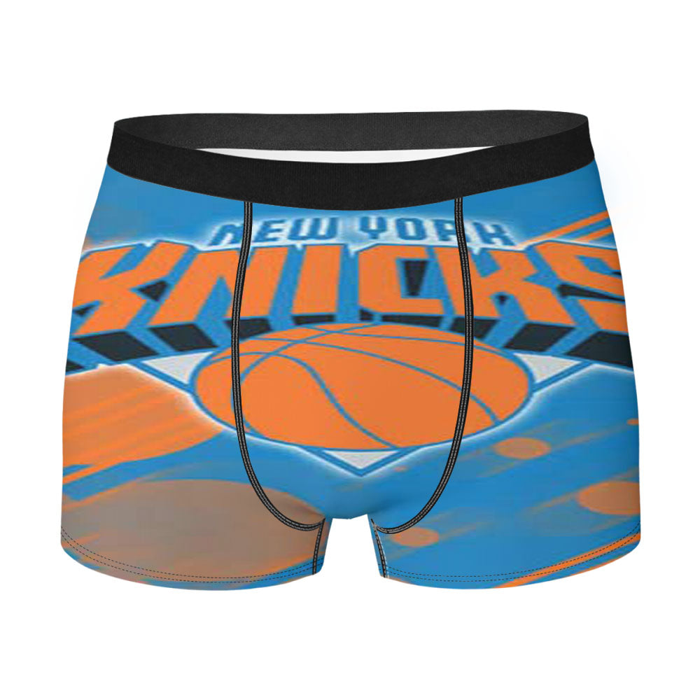 Ny Knicks Circles Stripes Men'S Boxer Briefs