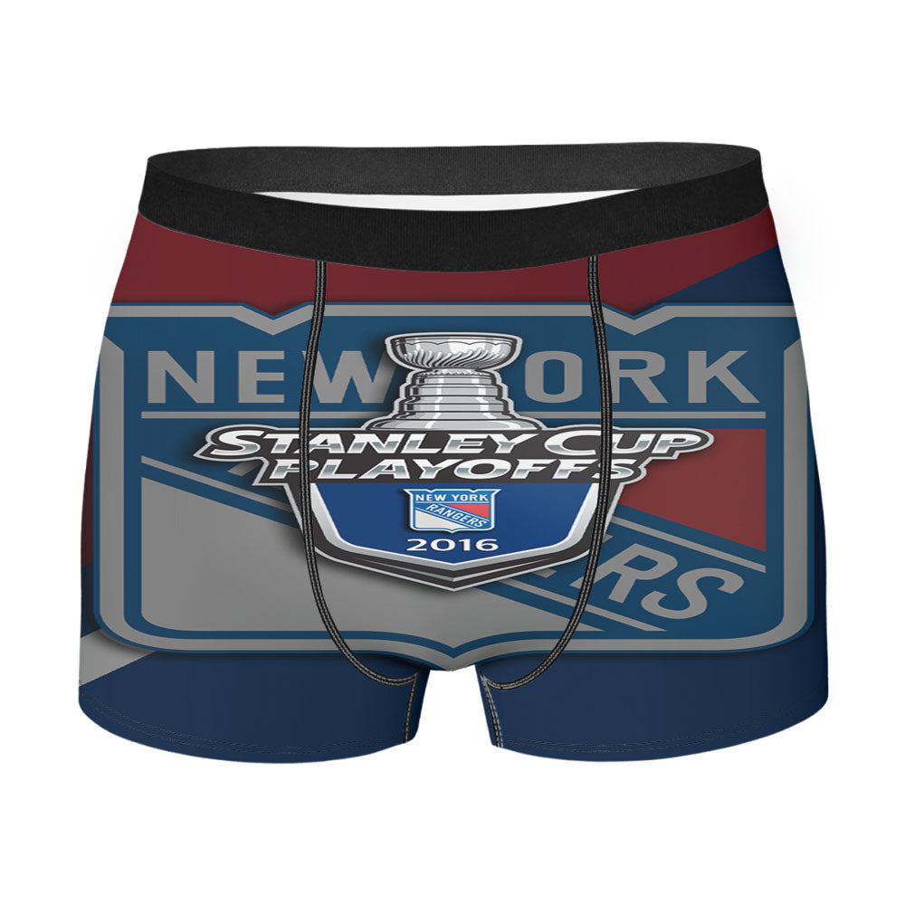 Ny Rangers 2016 Playoffs Men'S Boxer Briefs