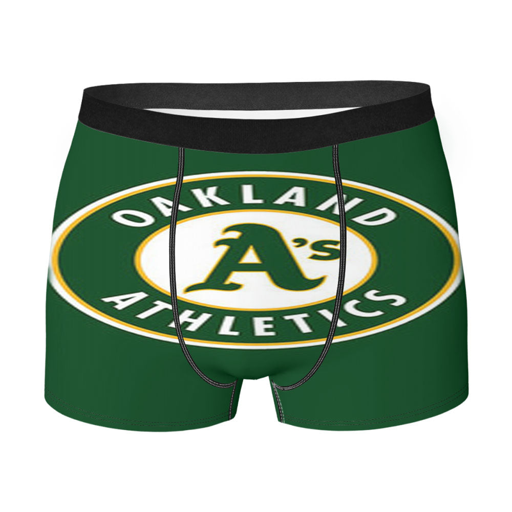 Oakland Athletics Baseball Logo Green Men'S Boxer Briefs