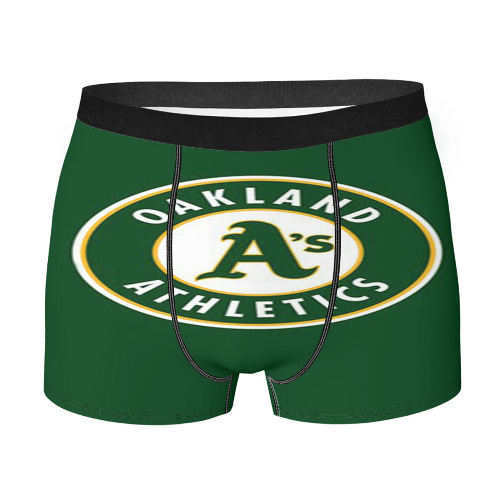 Oakland Athletics Green Men'S Boxer Briefs