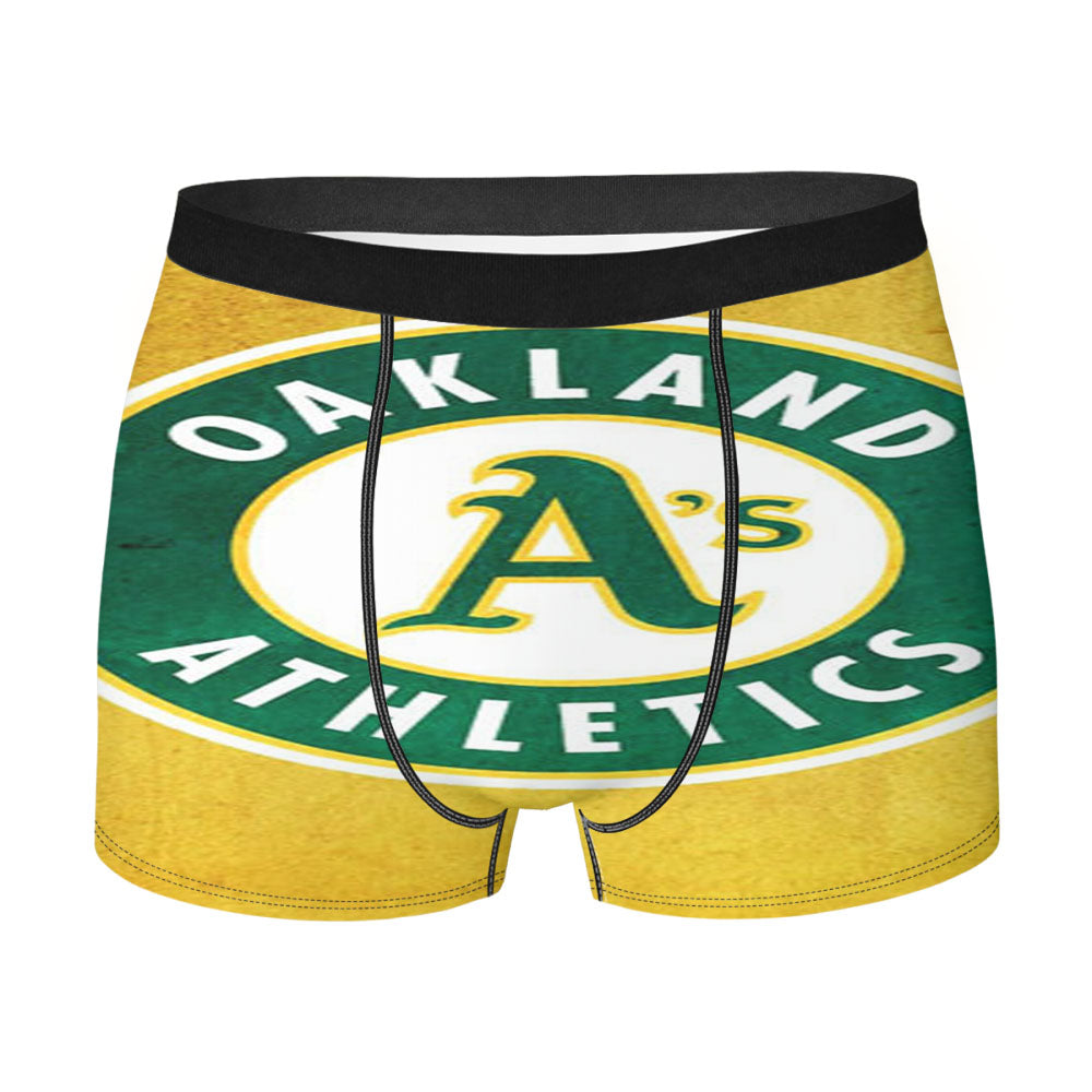 Oakland Athletics Logo Men'S Boxer Briefs