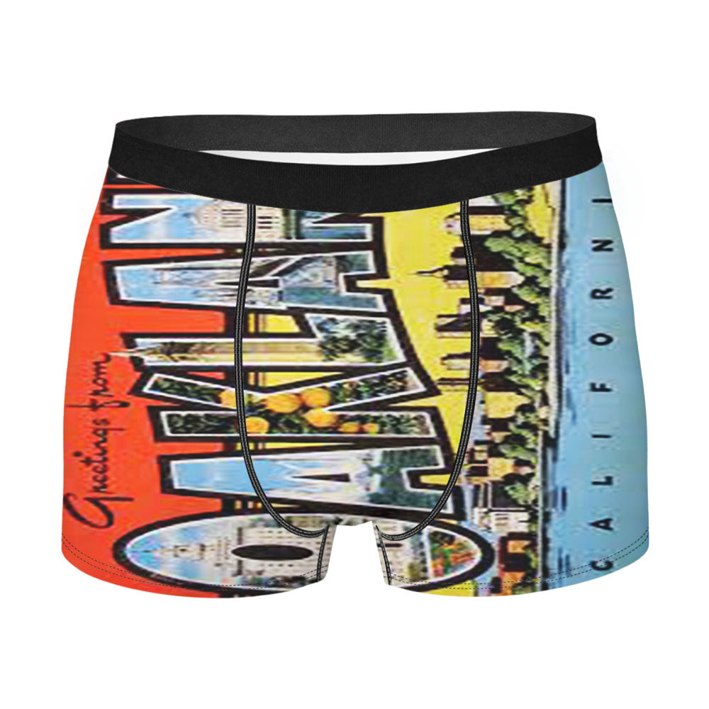 Oakland Postcard Men'S Boxer Briefs