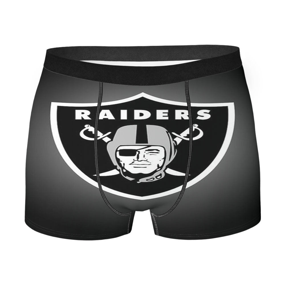 Oakland Raiders Emblem Men'S Boxer Briefs