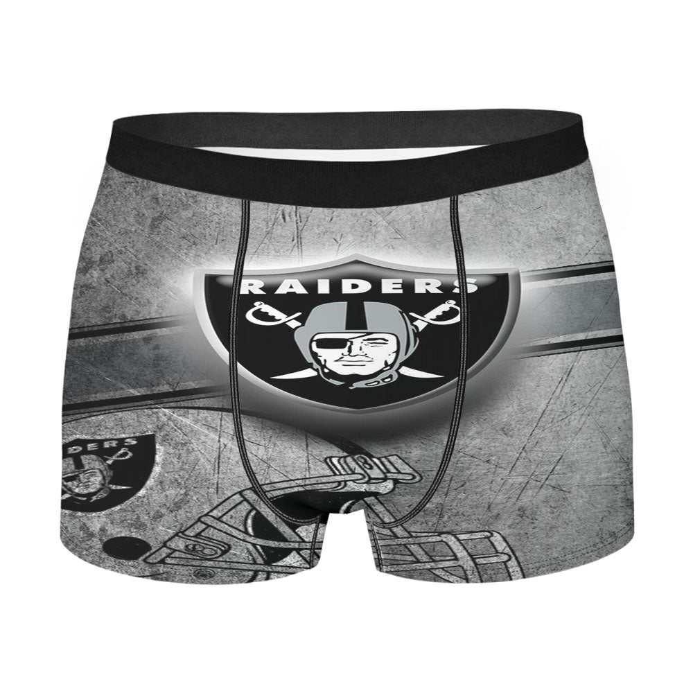 Oakland Raiders Logo 2 Men'S Boxer Briefs