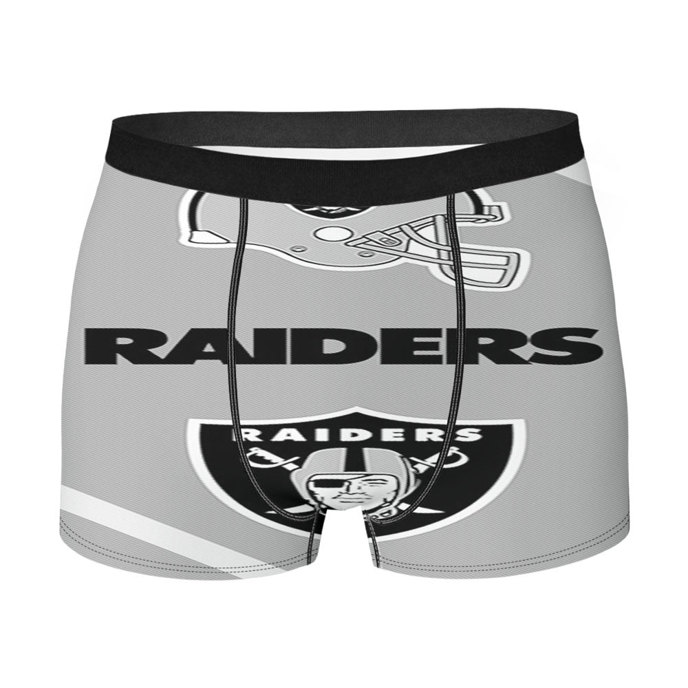 Oakland Raiders Wallpaper Men'S Boxer Briefs