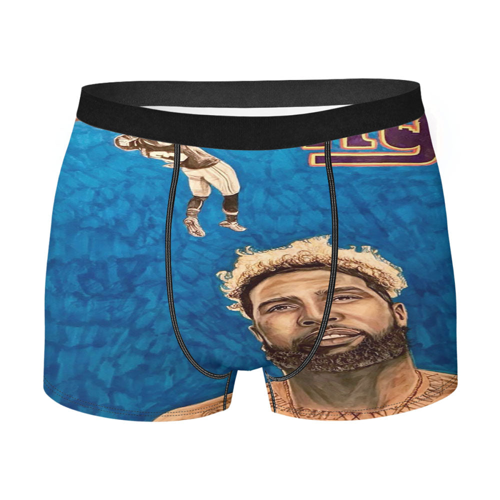 Odell Beckham Jr Ny Giants Art Men'S Boxer Briefs