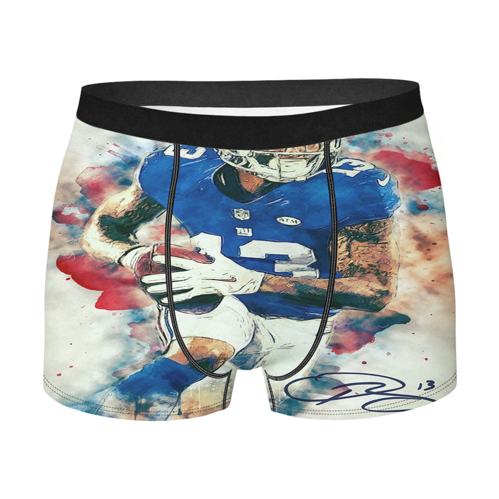 Odell Beckham Jr Signature Painting Men'S Boxer Briefs