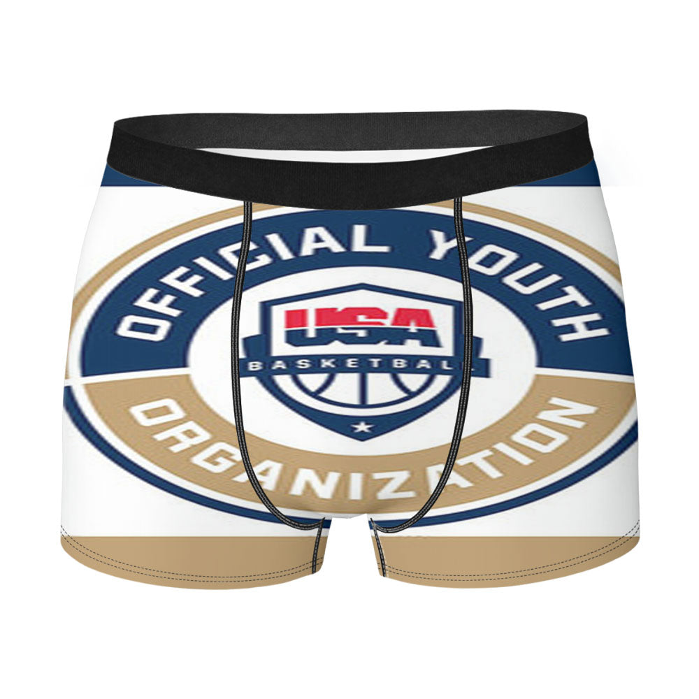 Official Youth Organization Usa Basketball Men'S Boxer Briefs
