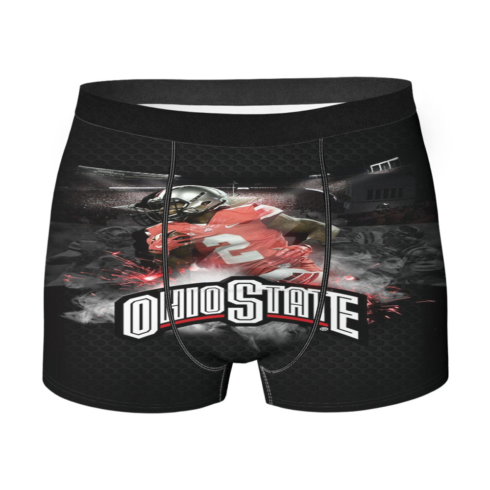 Ohio State Buckeyes Wallpaper Men'S Boxer Briefs