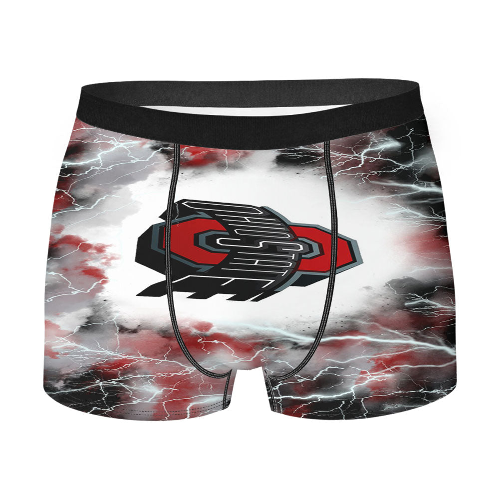 Ohio State Football Logo Men'S Boxer Briefs