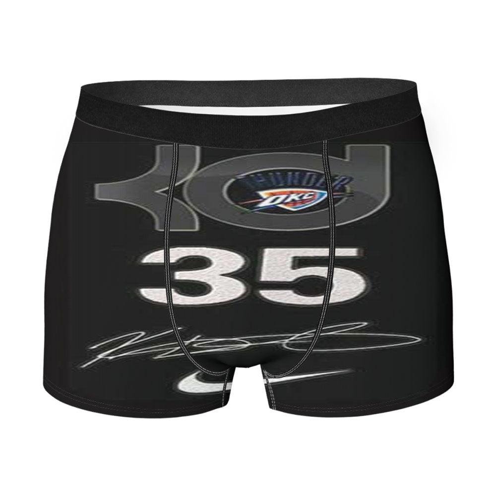 Okc Thunder Kevin Durant Signature Men'S Boxer Briefs