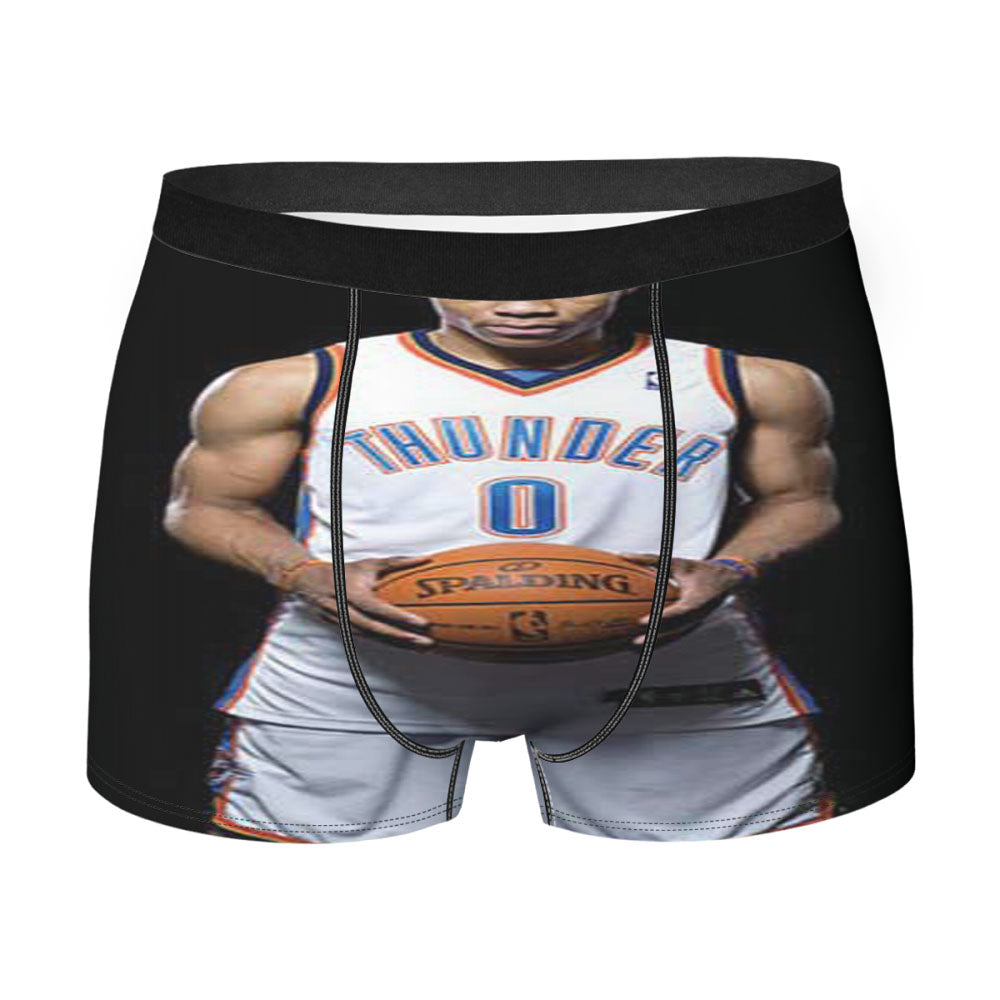 Okc Thunder Russell Westbrook Men'S Boxer Briefs