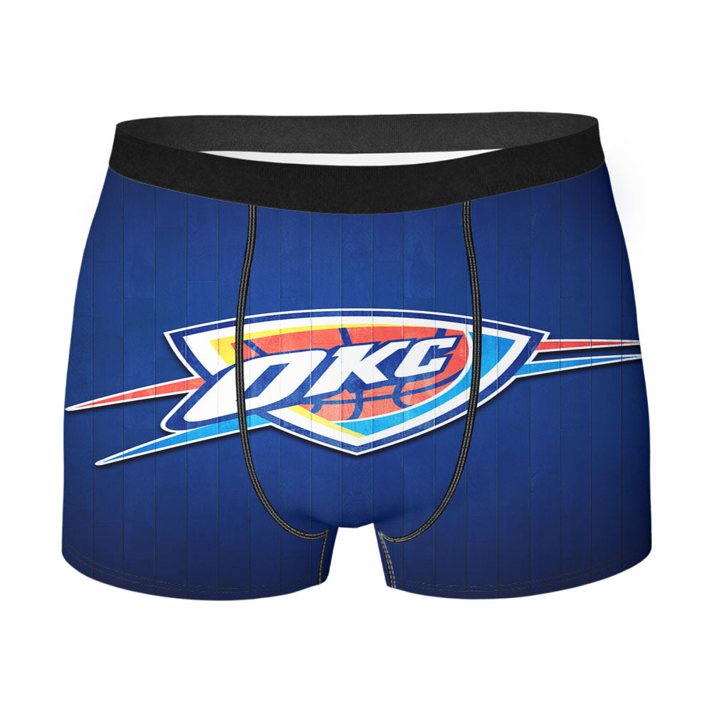 Oklahoma City Thunder Hardwood Men'S Boxer Briefs