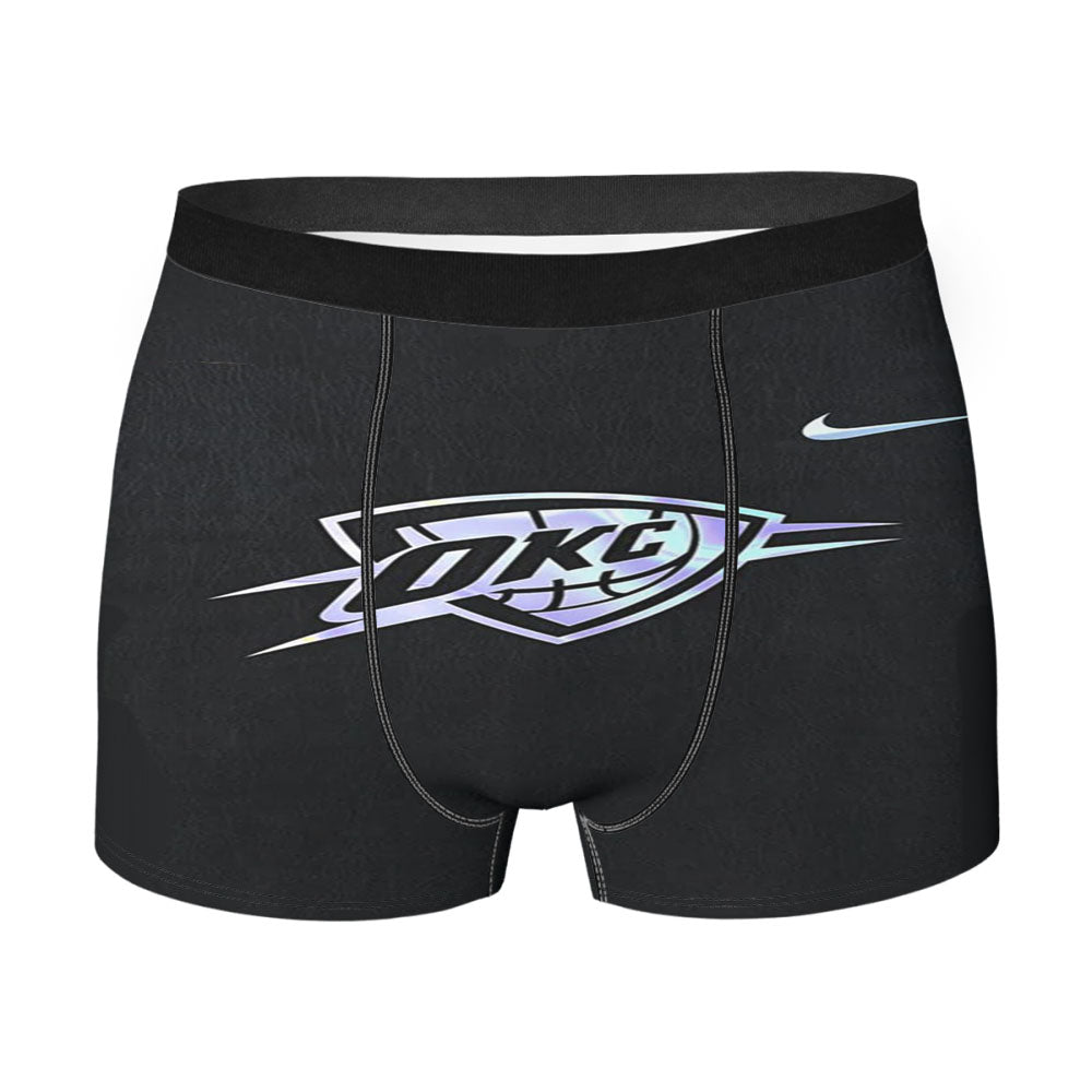 Oklahoma City Thunder Okc Nba 987 Men'S Boxer Briefs