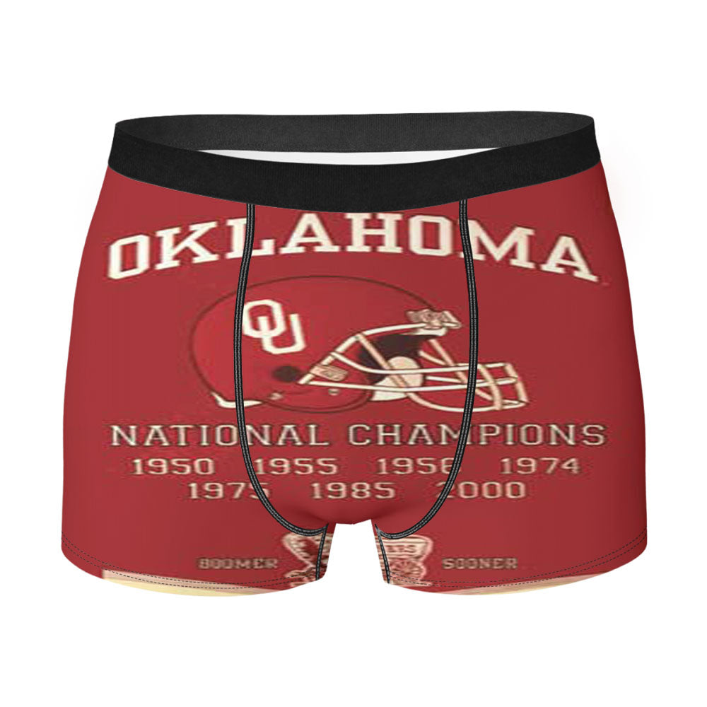 Oklahoma Sooners Championship Banner Men'S Boxer Briefs