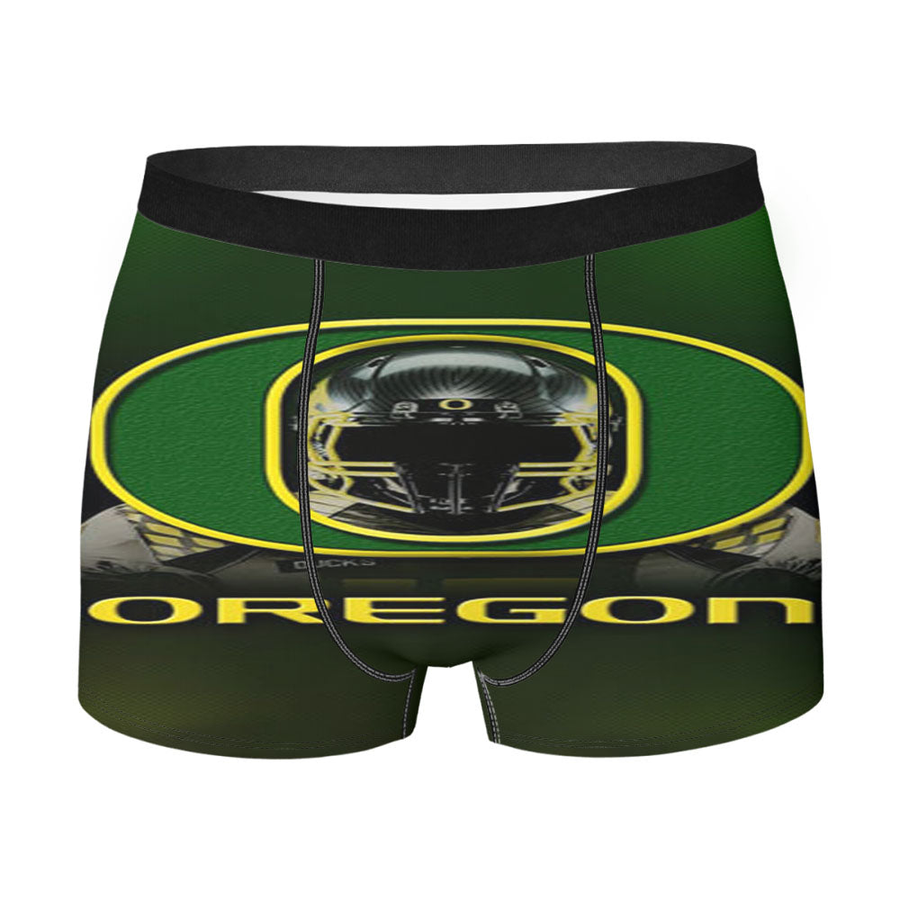 Oregon Ducks Green Men'S Boxer Briefs
