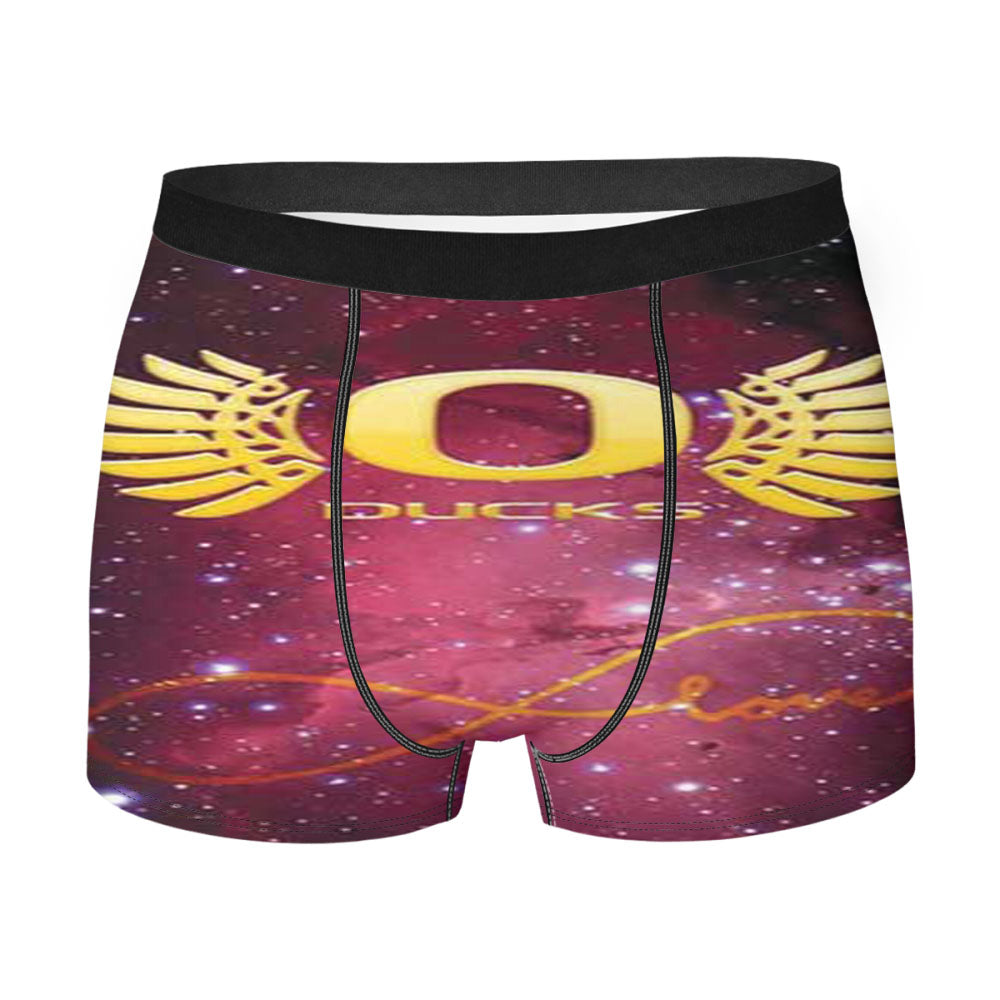 Oregon Ducks Logo Space Men'S Boxer Briefs