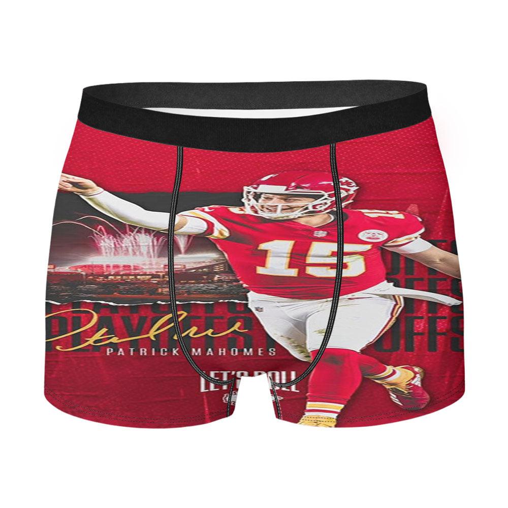 Patrick Mahomes Kansas City Chiefs Men'S Boxer Briefs