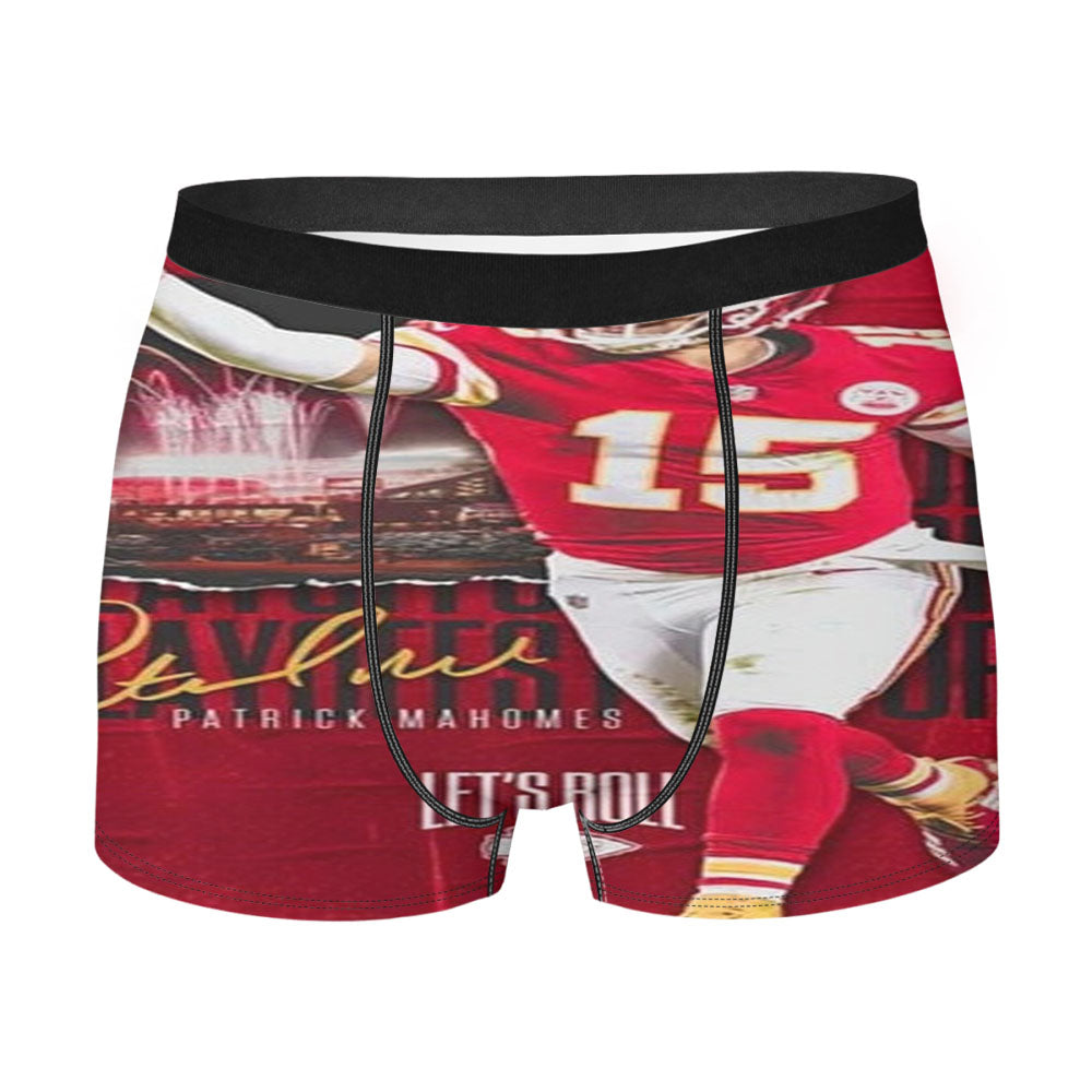 Patrick Mahomes Kc Chiefs Men'S Boxer Briefs