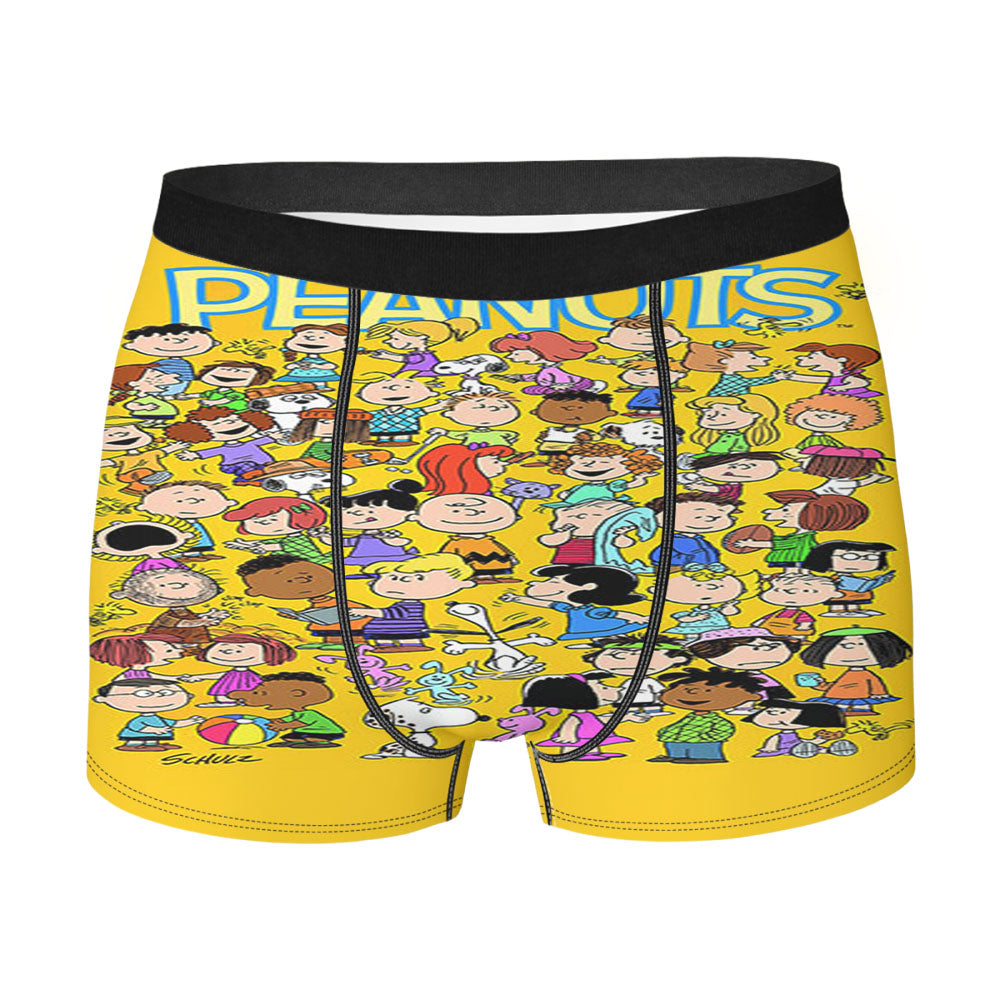 Peanuts Character Men'S Boxer Briefs