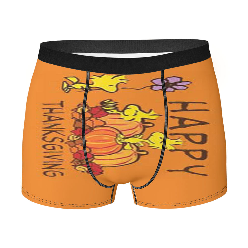 Peanuts Thanksgiving Woodstock Men'S Boxer Briefs