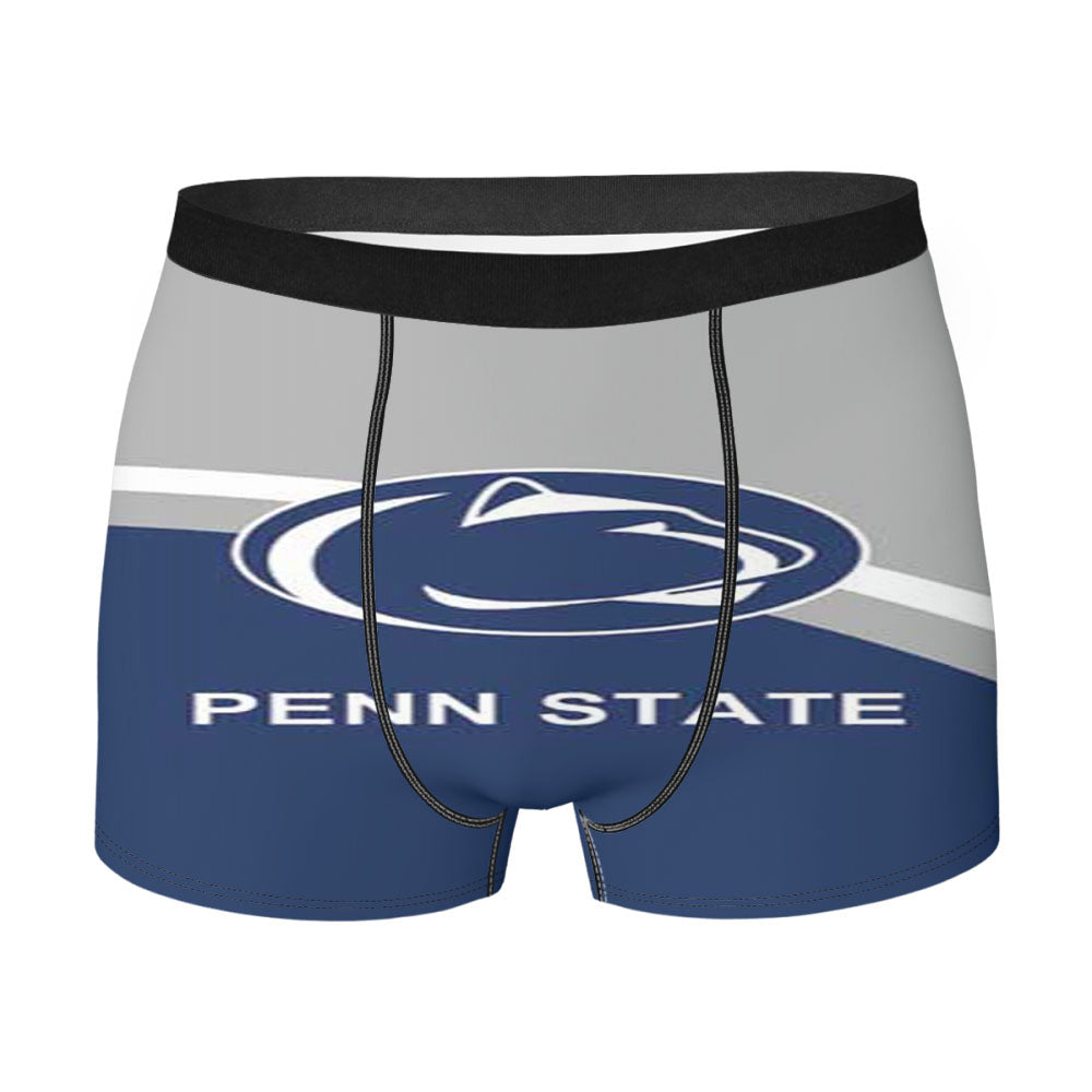 Penn State Blue Grey Circle Men'S Boxer Briefs