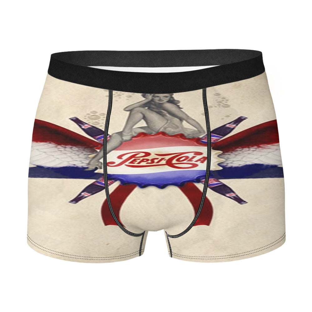 Pepsi Coca Cola Drink Men'S Boxer Briefs