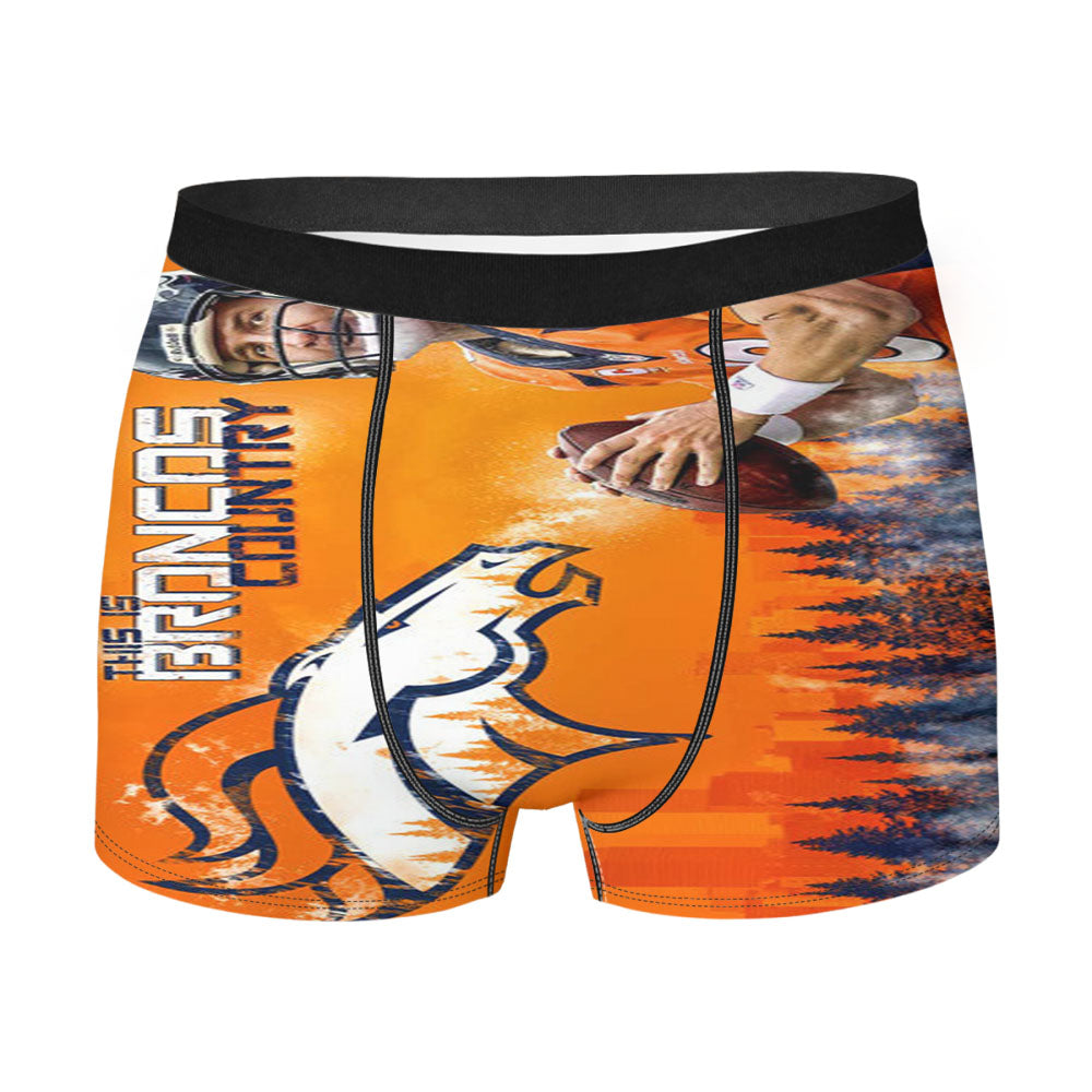 Peyton Manning Broncos Men'S Boxer Briefs