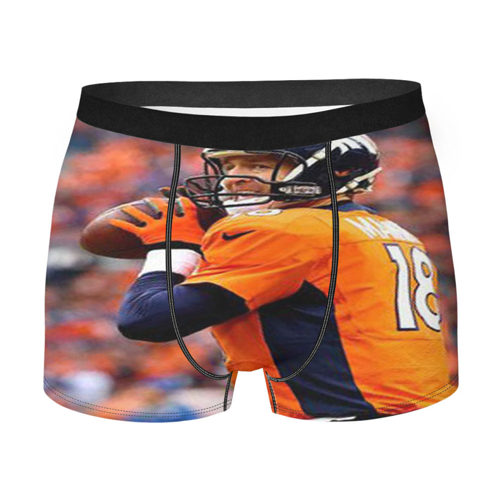 Peyton Manning Denver Broncos Men'S Boxer Briefs