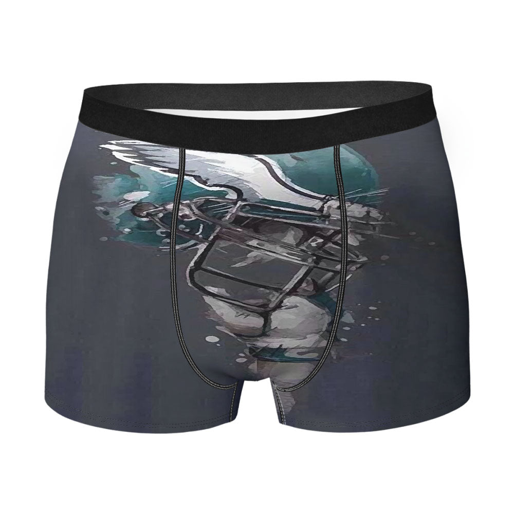 Philadelphia Eagles Helmets Men'S Boxer Briefs
