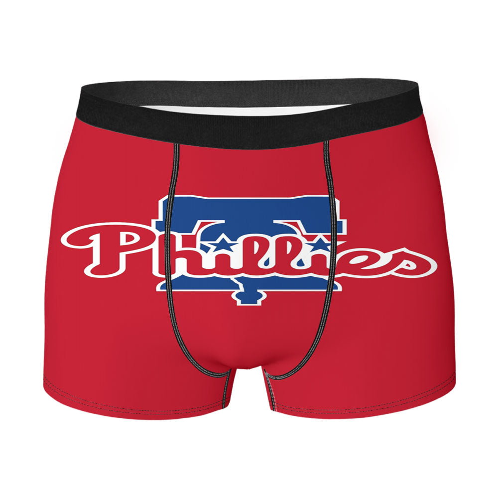 Philadelphia Phillies Feature Men'S Boxer Briefs