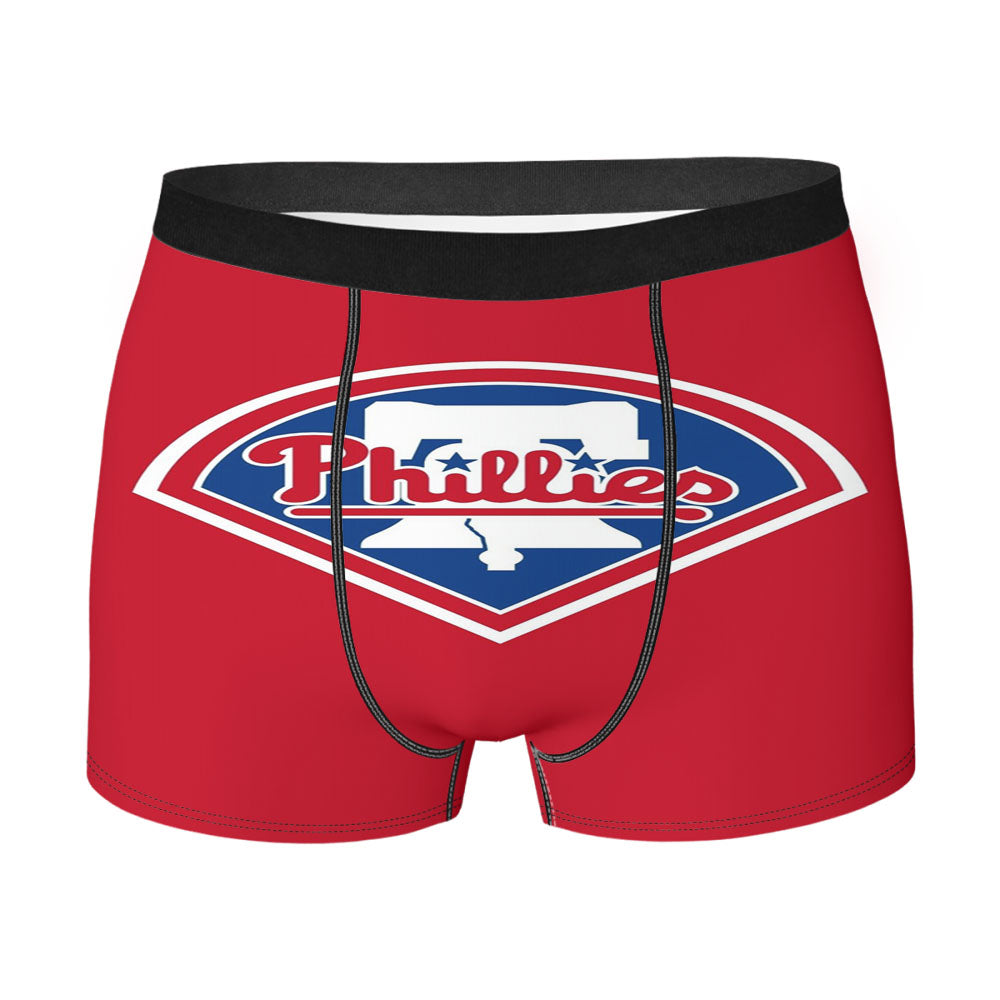 Philadelphia Phillies Logo Men'S Boxer Briefs