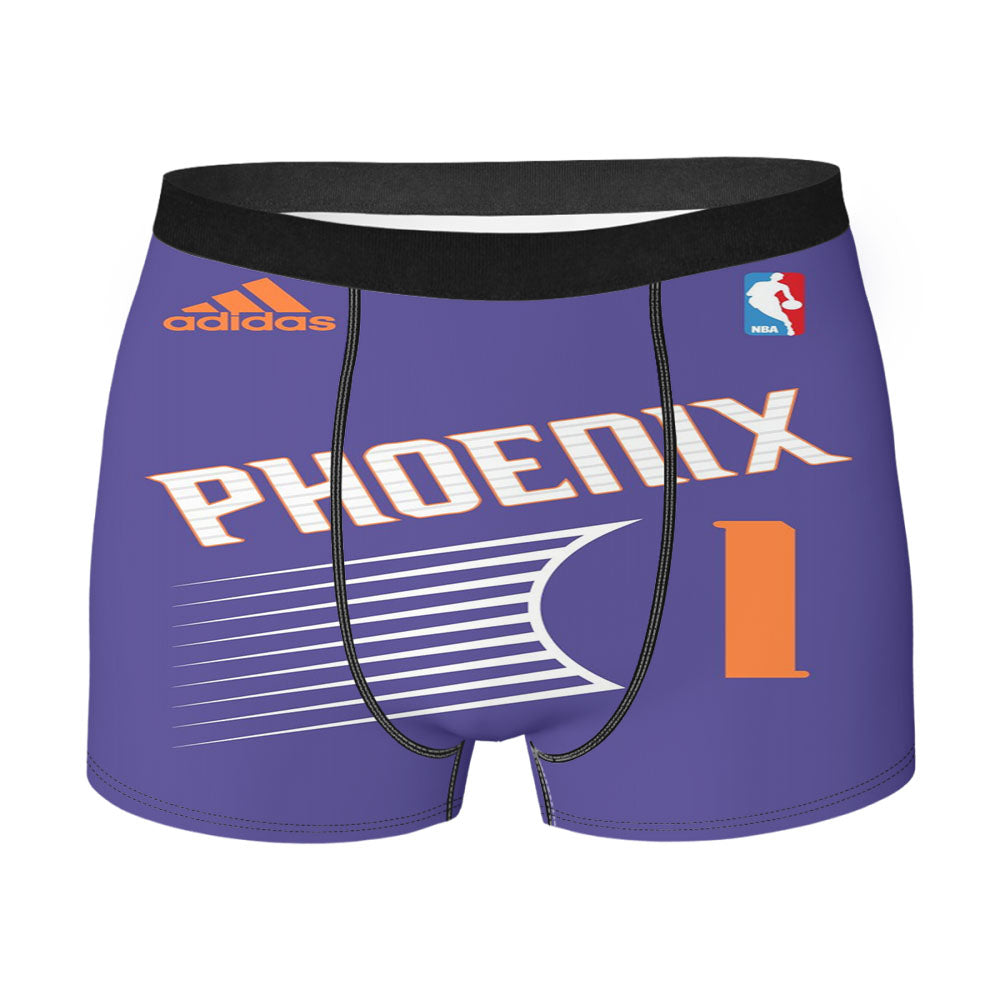 Phoenix 1 Jersey Nba Men'S Boxer Briefs
