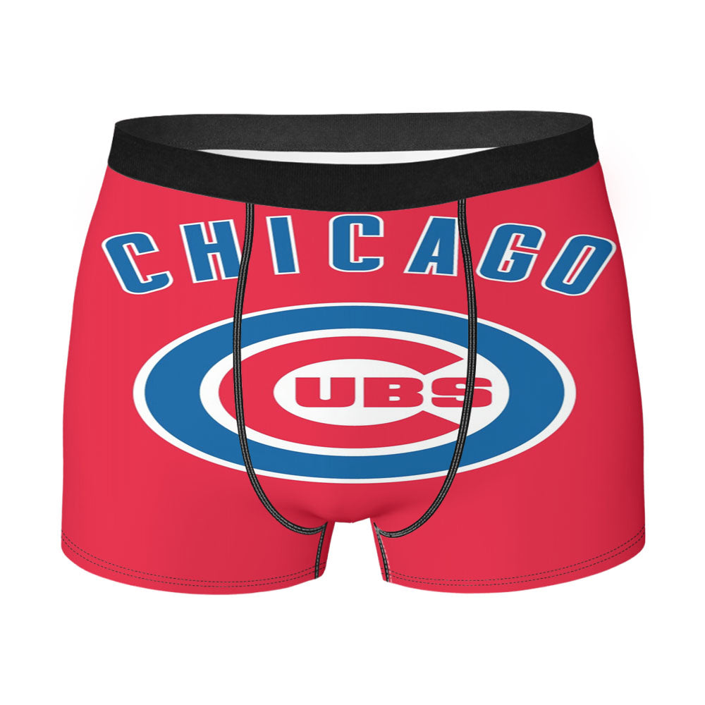 Photos Hd Chicago Cubs Men'S Boxer Briefs