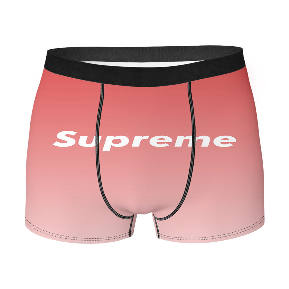 Pink Supreme Men'S Boxer Briefs