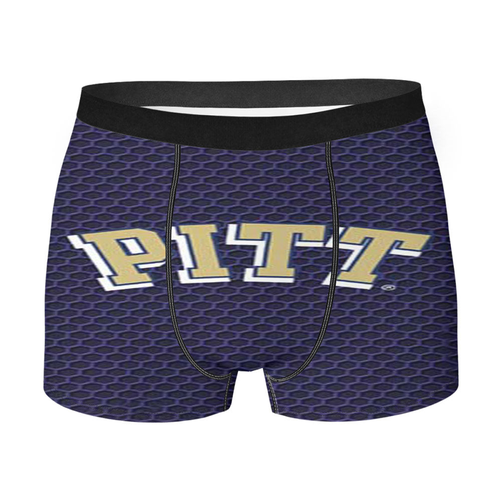 Pitt Panthers Honeycomb Men'S Boxer Briefs