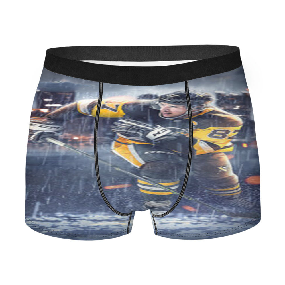 Pittsburgh Penguins Sidney Crosby Men'S Boxer Briefs