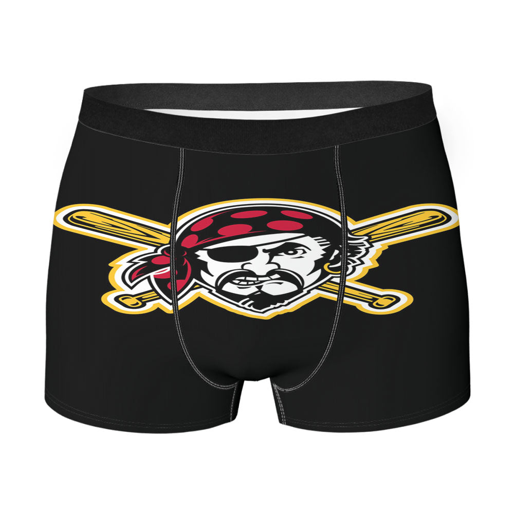 Pittsburgh Pirates Mlb Baseball Team Men'S Boxer Briefs
