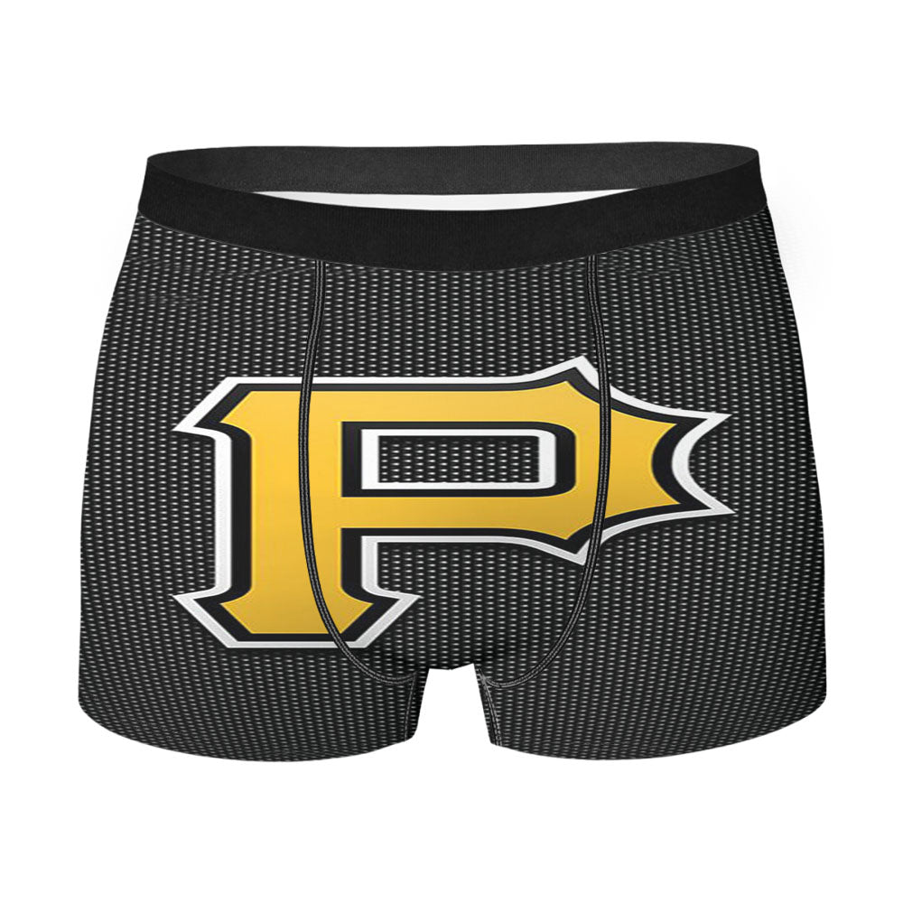 Pittsburgh Pirates P Logo Men'S Boxer Briefs