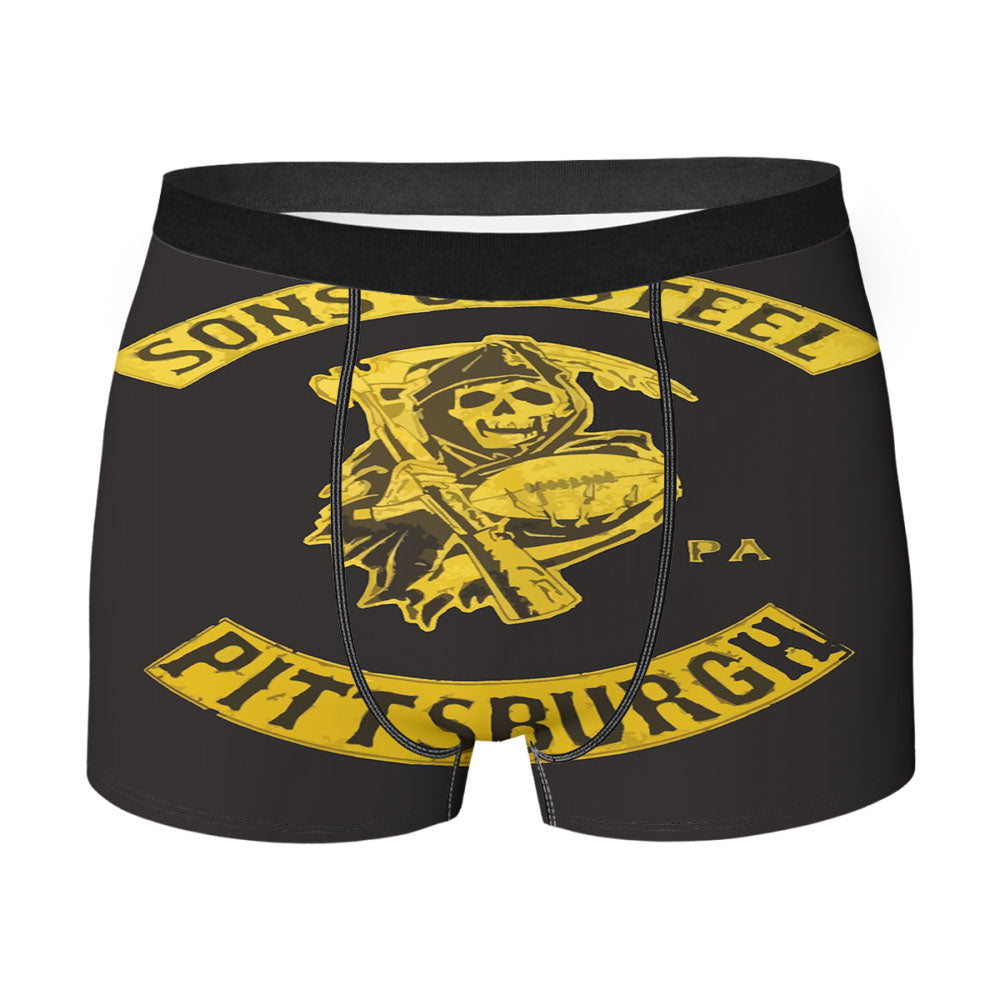 Pittsburgh Sons Of Steel Men'S Boxer Briefs