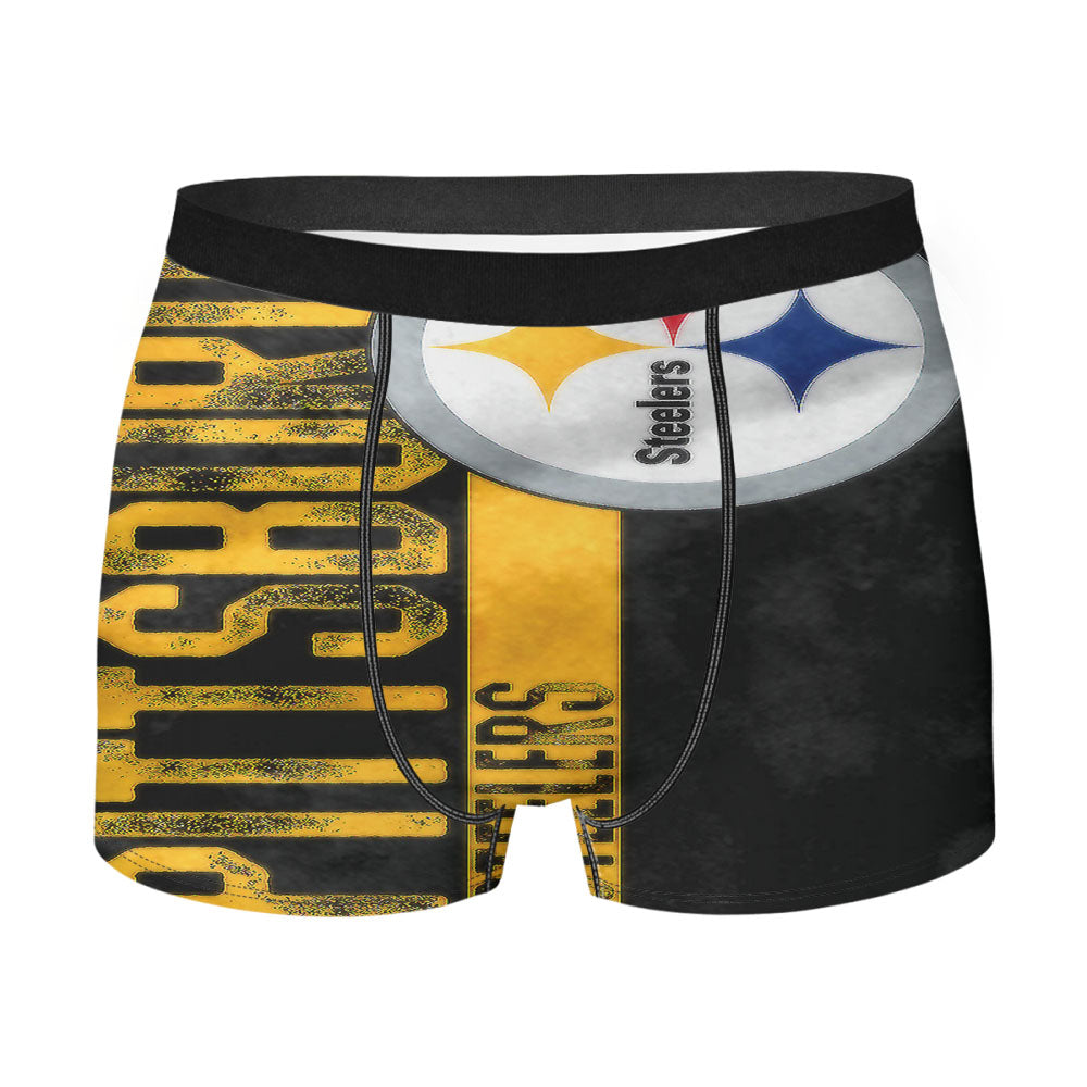 Pittsburgh Steeler Number Plate Men'S Boxer Briefs