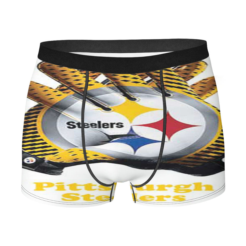 Pittsburgh Steelers Gloves Men'S Boxer Briefs