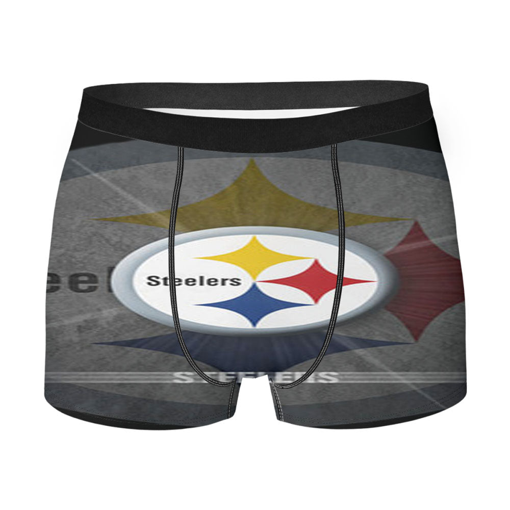 Pittsburgh Steelers Logo Men'S Boxer Briefs